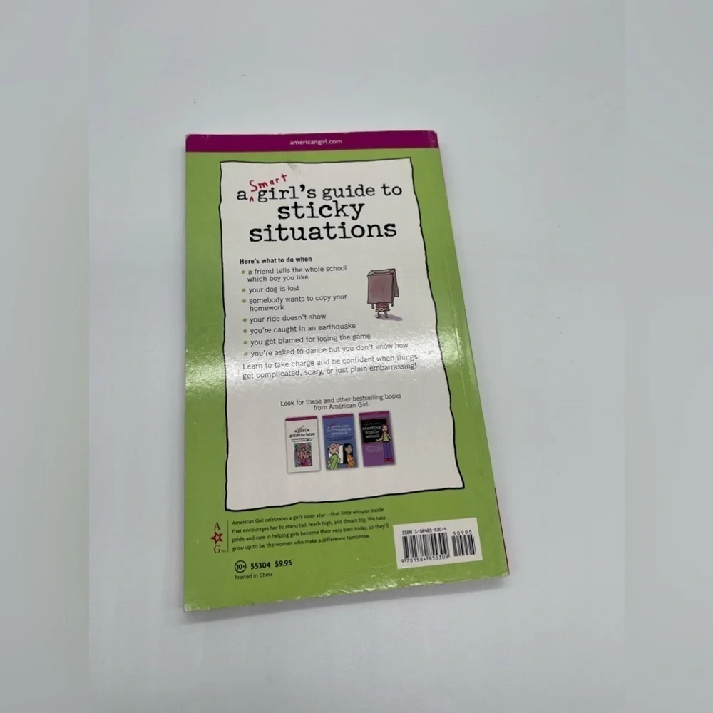 American Girl Book A smart Girl’s Guide to Sticky Situations